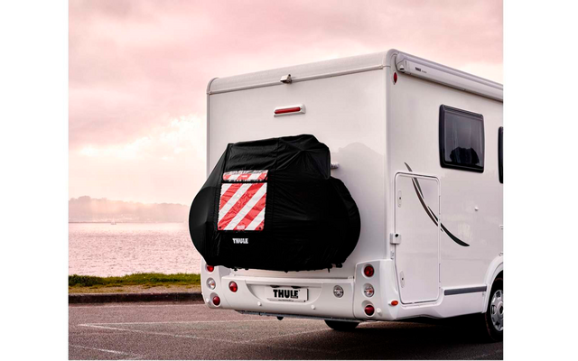 Thule Bike Cover Fahrradhülle mit Fenster für Warntafel