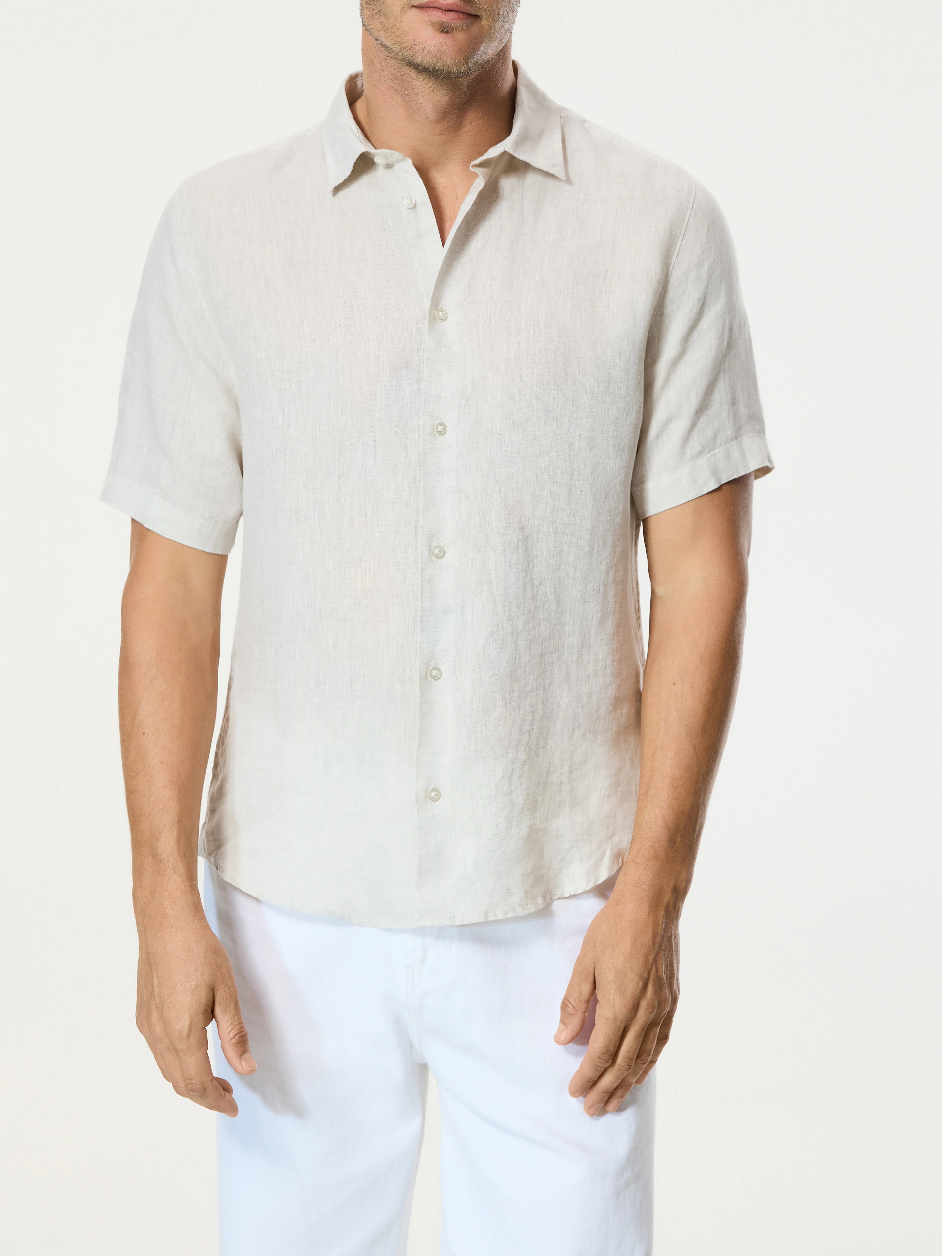Slim Fit Leinenhemd