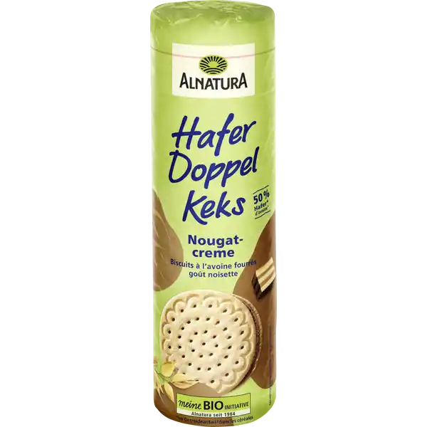 Bio Hafer Doppelkeks Nougatcreme