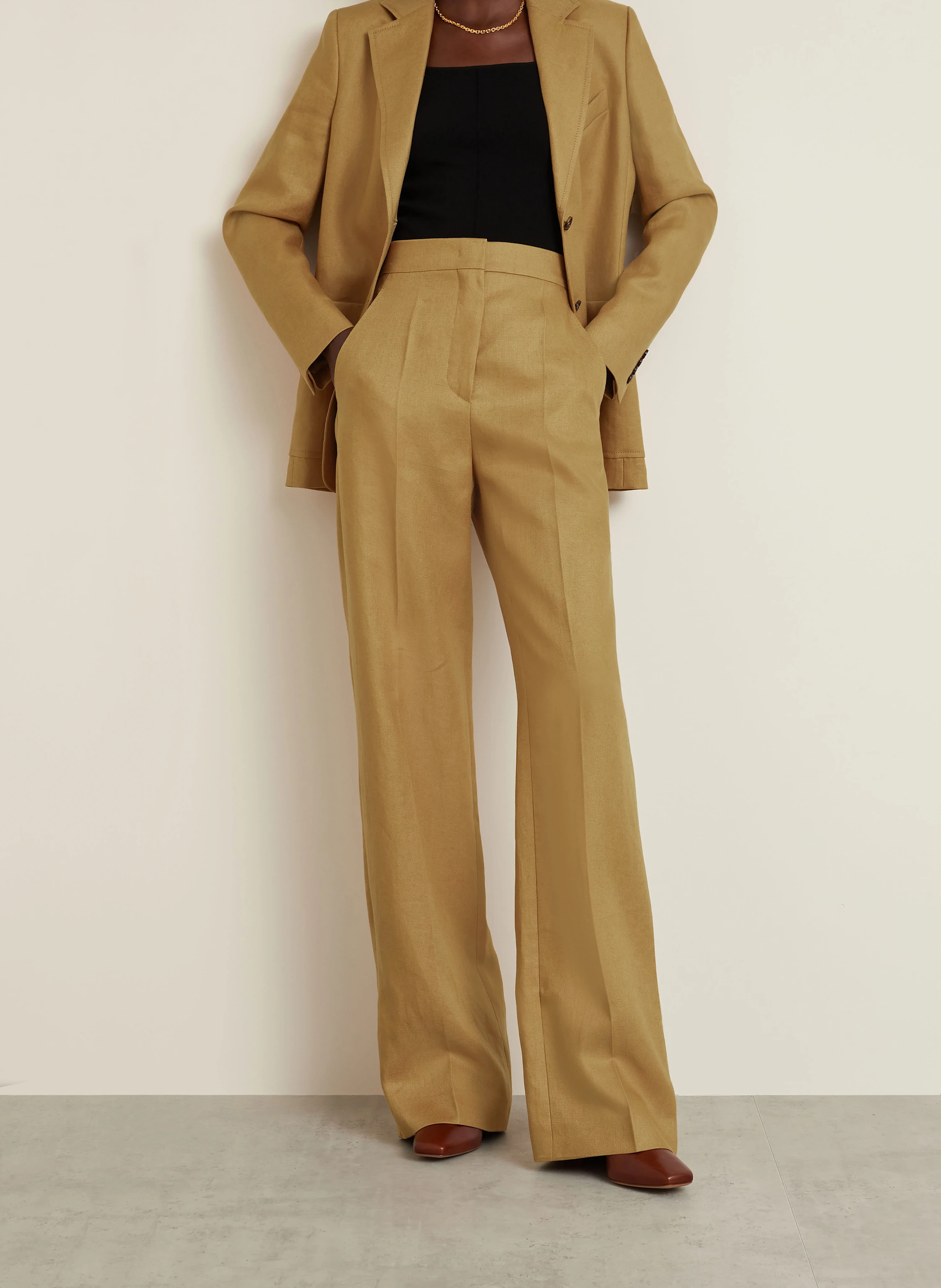 Max Mara Marlenhose AVERSA aus Leinen