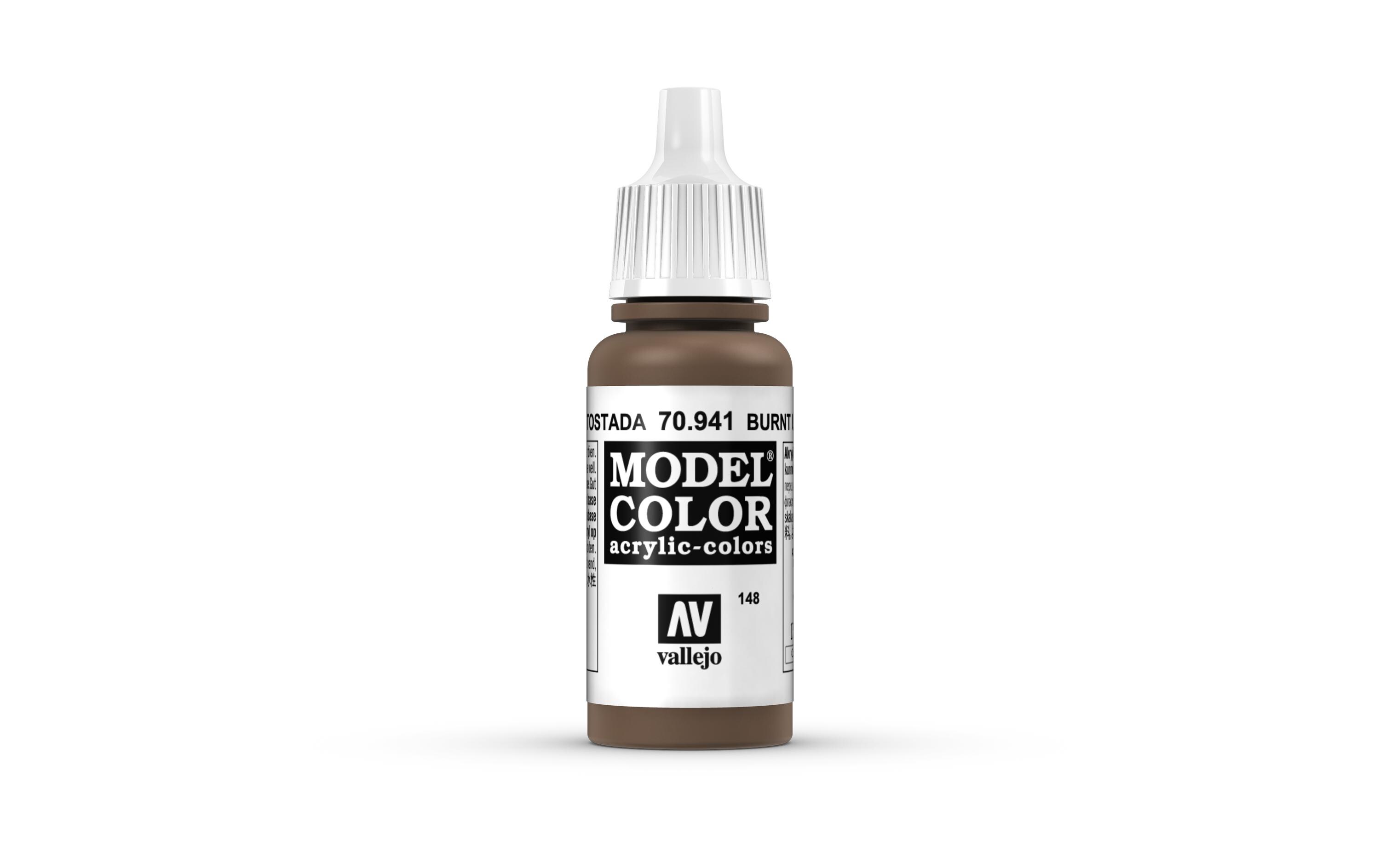 Acrylfarbe Matt, Gebrannte Umbra 17 mlModel Color Burnt Umber