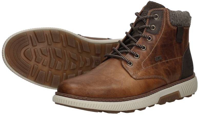 Rieker Veterschoenen Hoog cognac
