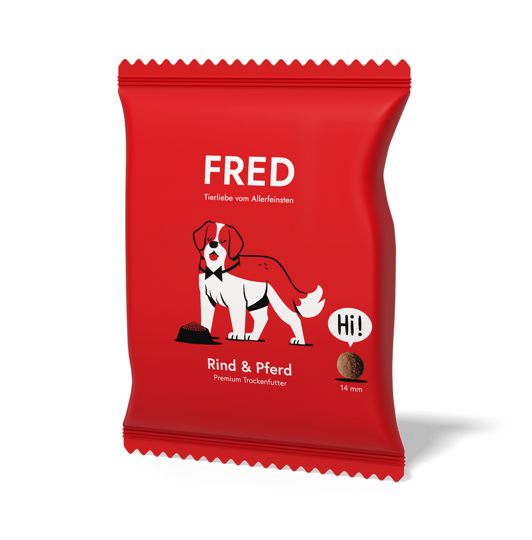 Premium Trockenfutter Rind  &  Pferd (Probe)