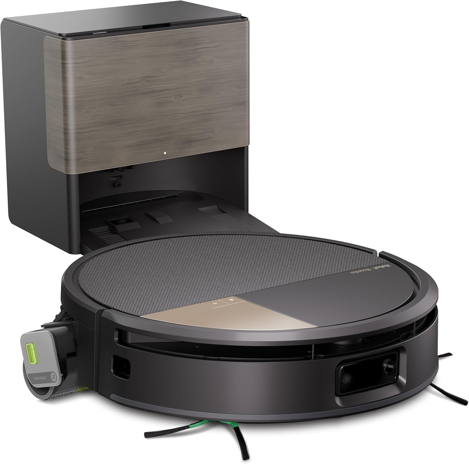 iRobot Roomba Max 706 Combo Saugroboter + AutoWash Dock: erweitertem Zubehör, ausfahrbare, selbstreinigende Wischrolle, Doppelbürsten, Selbstentleerung, Heißwäsche und Trocknung, umfährt Hindernisse