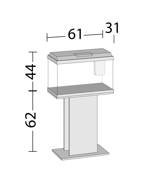 Juwel Aquarium Primo 70 61x31x44 cm - Aquaria