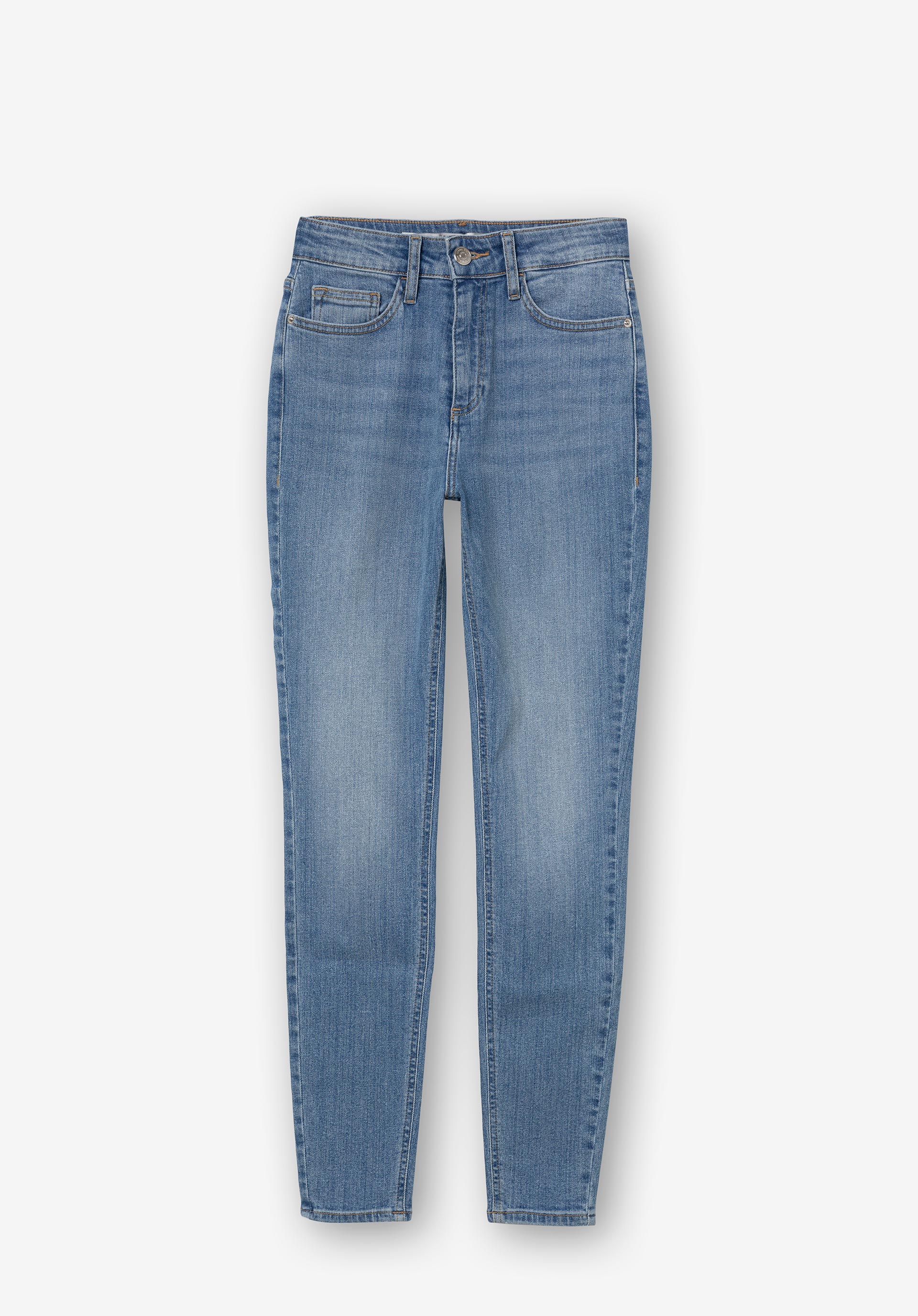 Jeans Lauren Skinny Cintura Alta