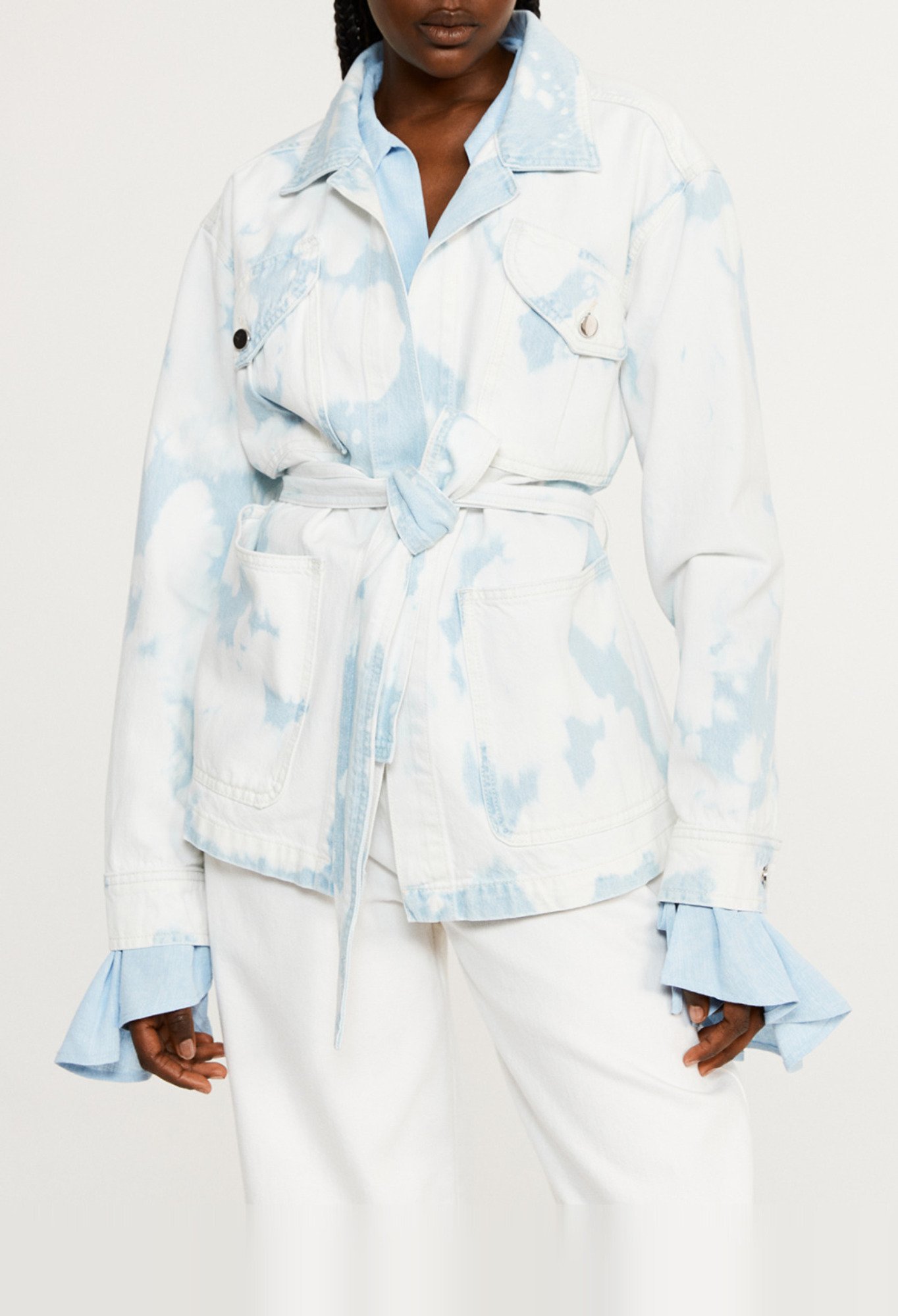 Veste en jean en coton biologique