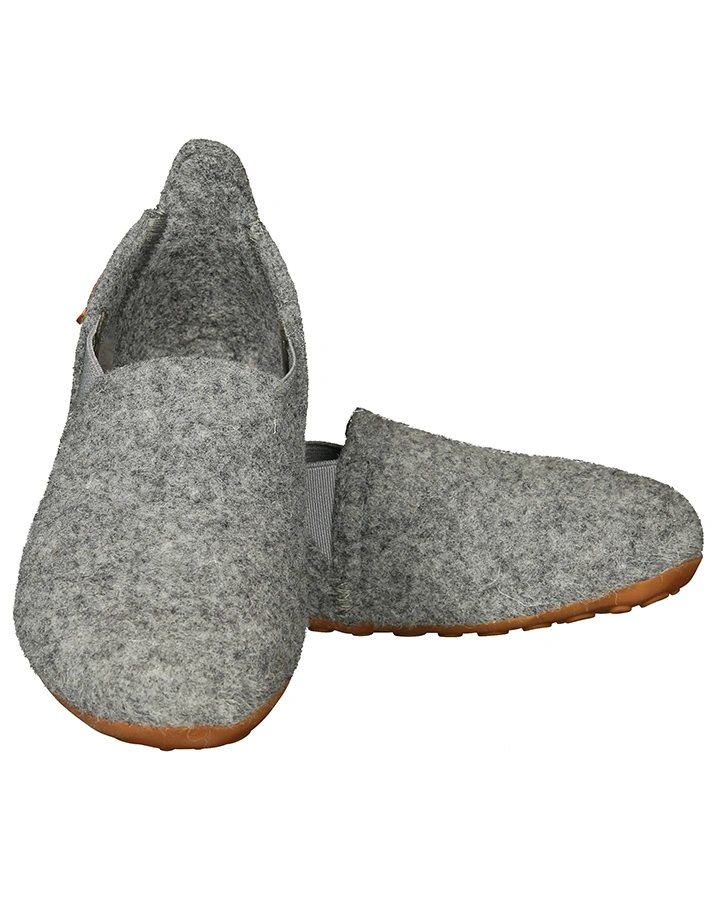 Filz-Hausschuhe WOOL SAILOR in grau