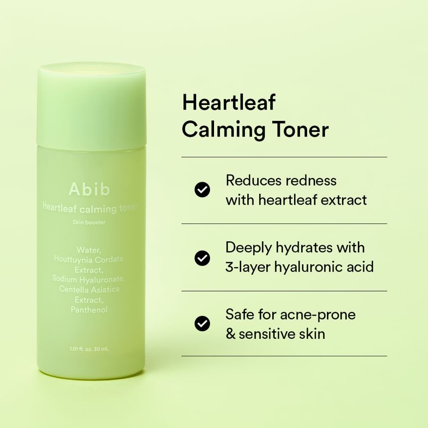 Abib - Heartleaf kalmerende proefkit