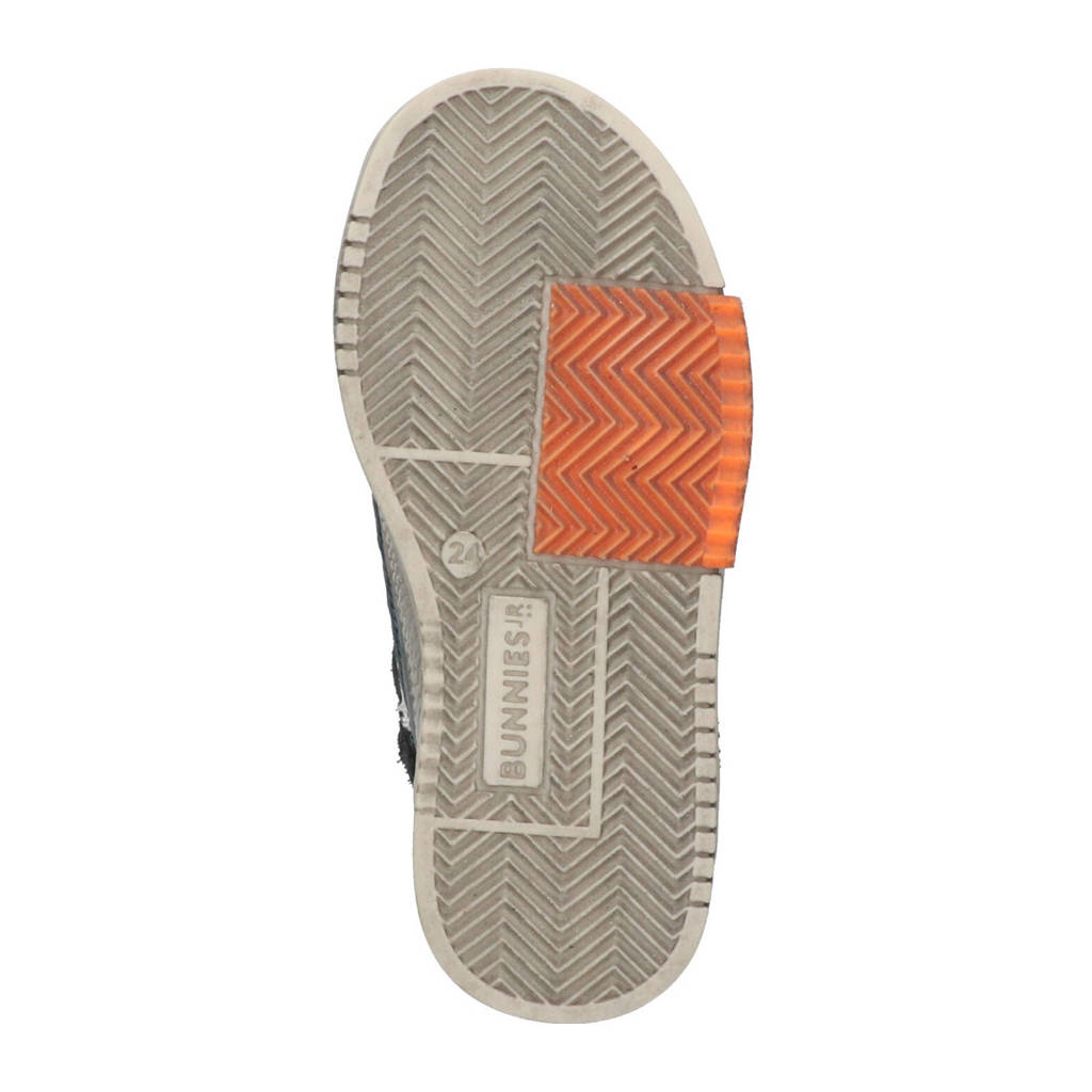 BunniesJR suède sneakers donkerblauw
