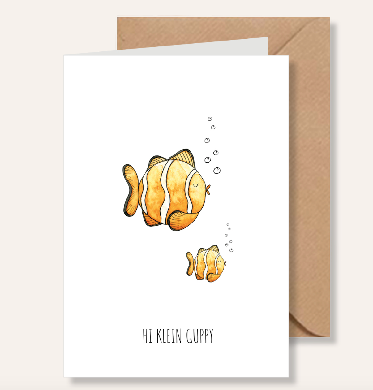 Juulz Juulz kaart Hi klein guppy