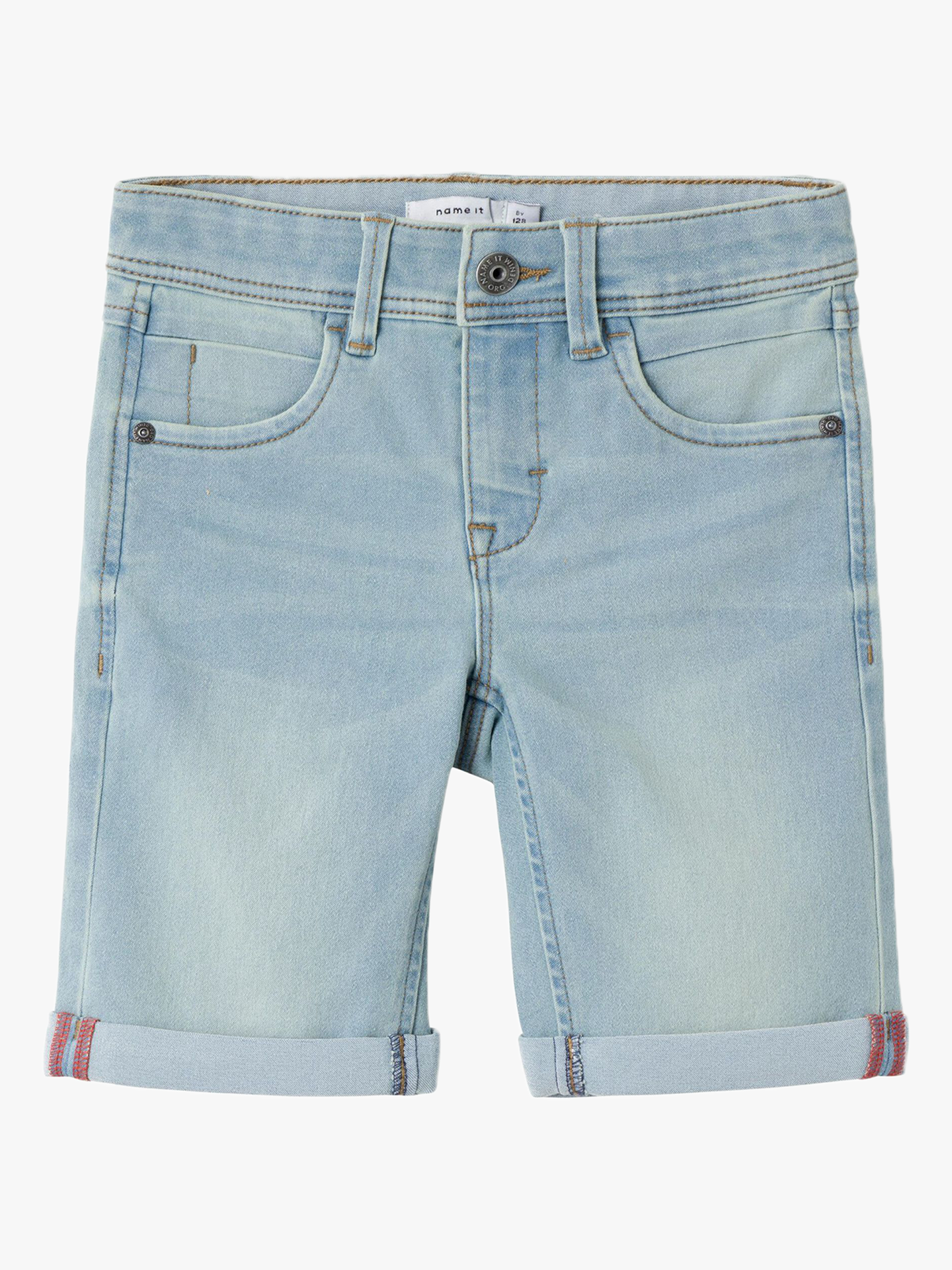 Silas Slim Denim Long Shorts