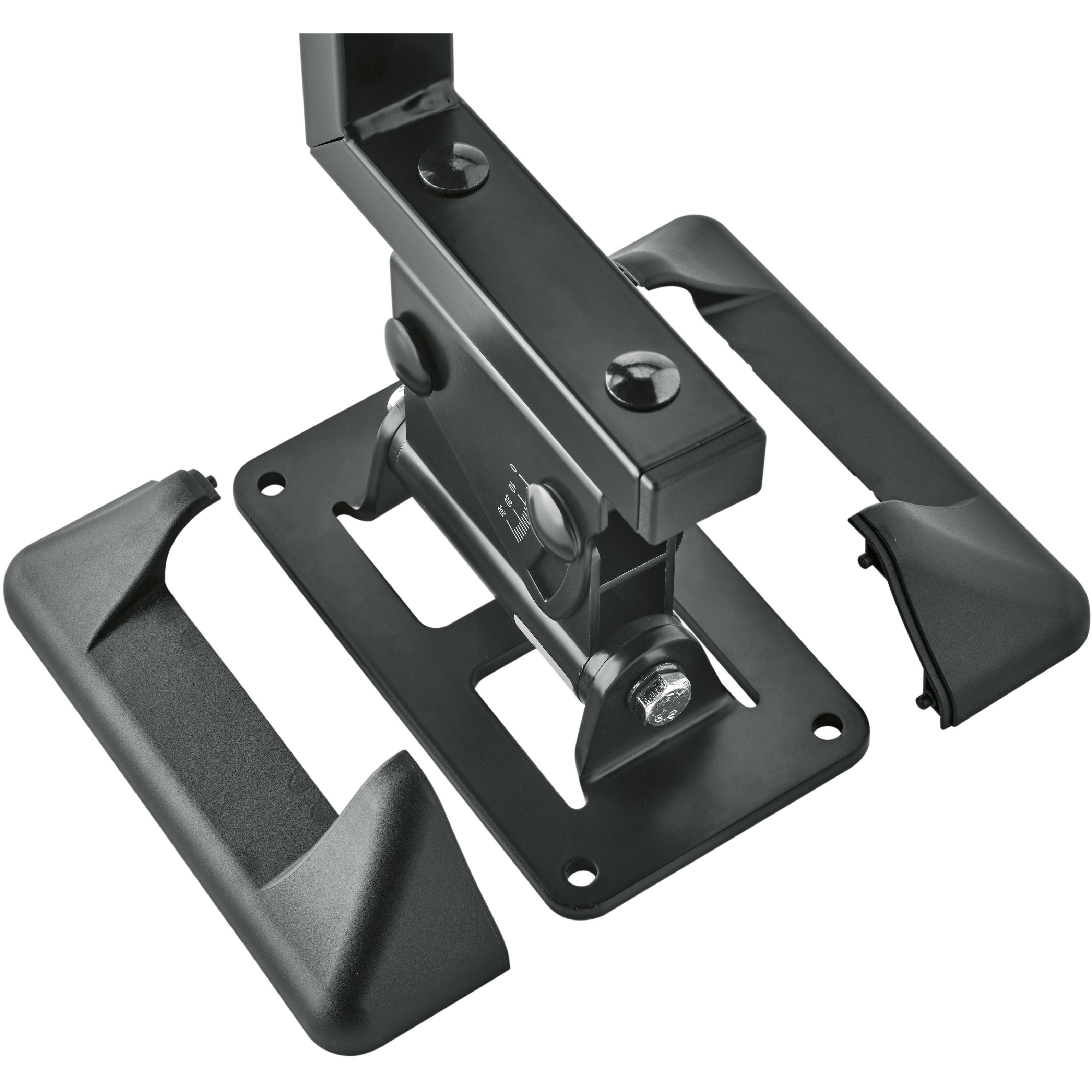 Konig & Meyer 24463 cover voor speaker wall mount (zwart)
