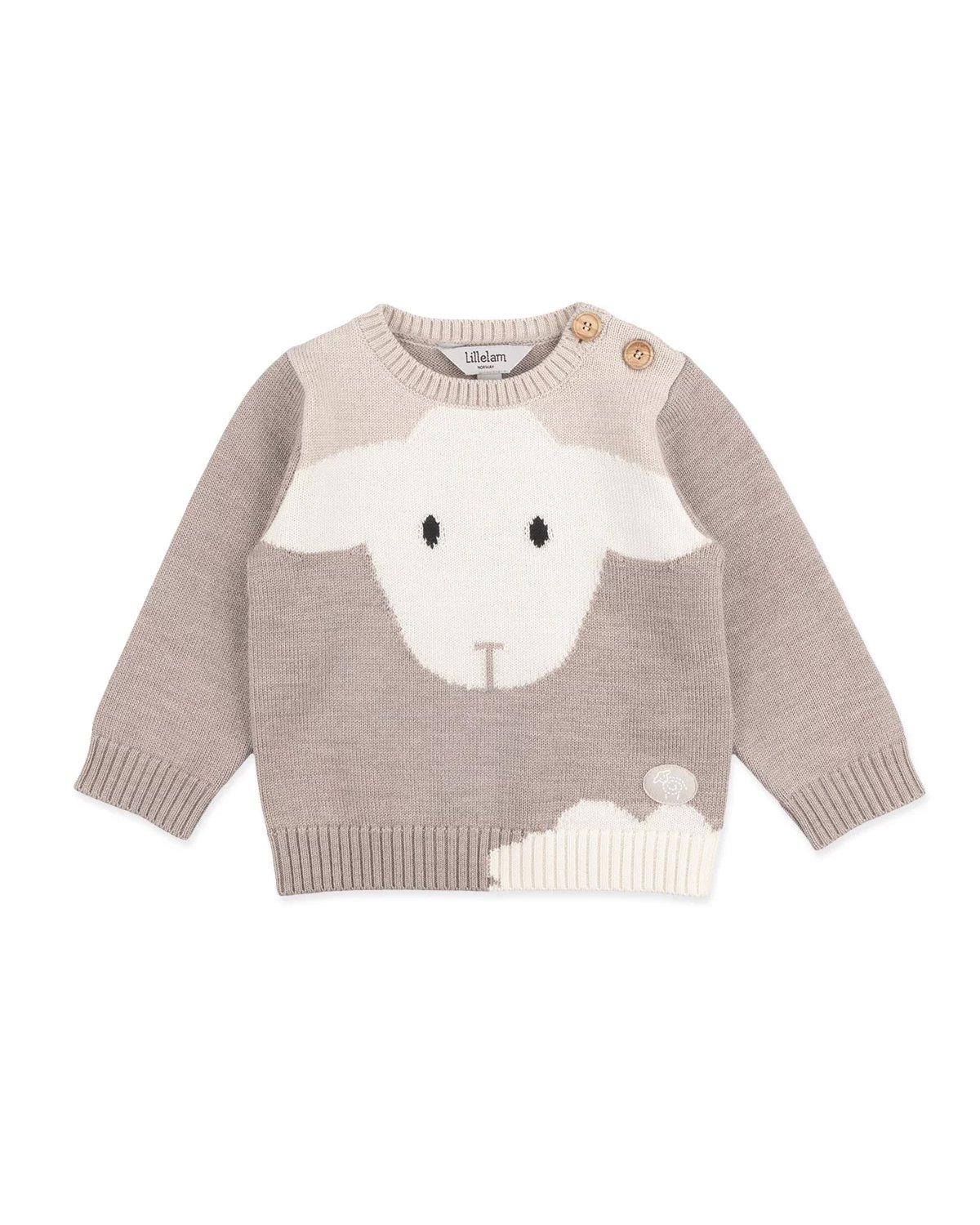 Ullgenser med Lammemotiv – 100% Merino | Lammi
