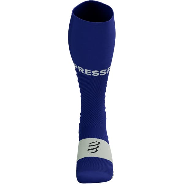 Chaussette compression COMPRESSPORT FULL SOCKS RUN DAZZLING BLUE/SUGAR SWIZZLE