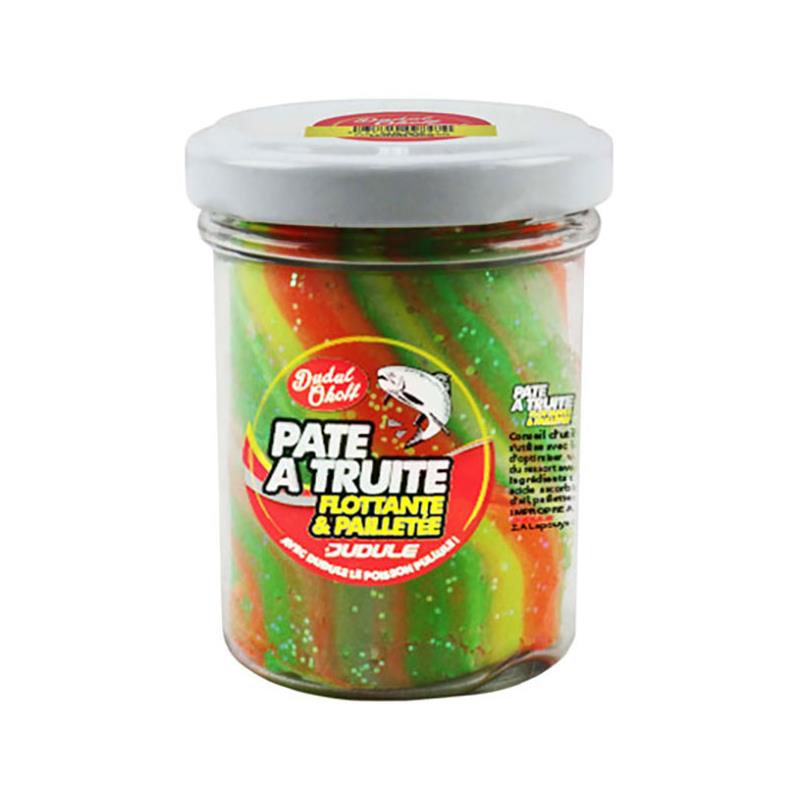 Pate À Truite Dudule Flottante Pailletee Rainbow