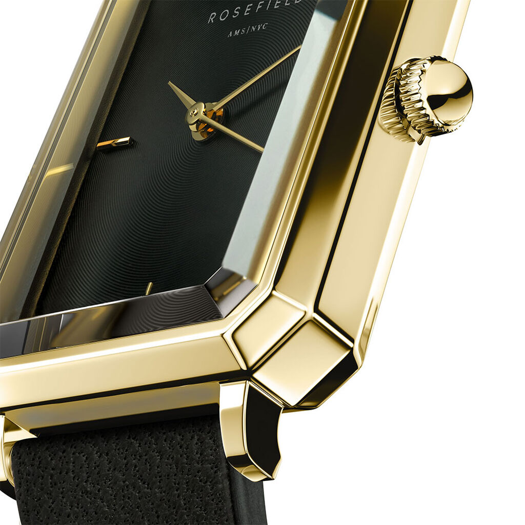 Montre Rosefield Octagon Noir