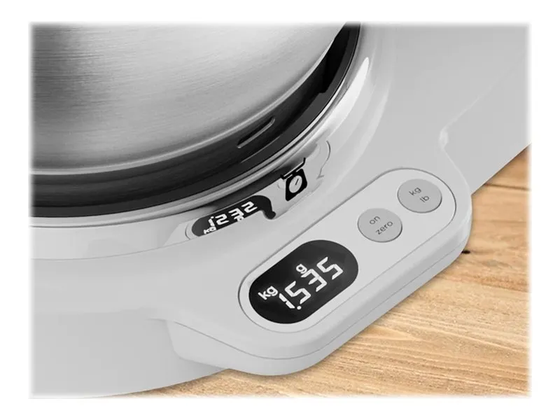 Kenwood Titanium Chef Baker XL KVL65.001WH - Køkkenmaskine - 1200 W - hvid/champagnecreme