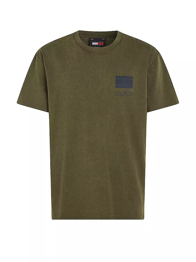 TOMMY JEANS T-Shirt  olive