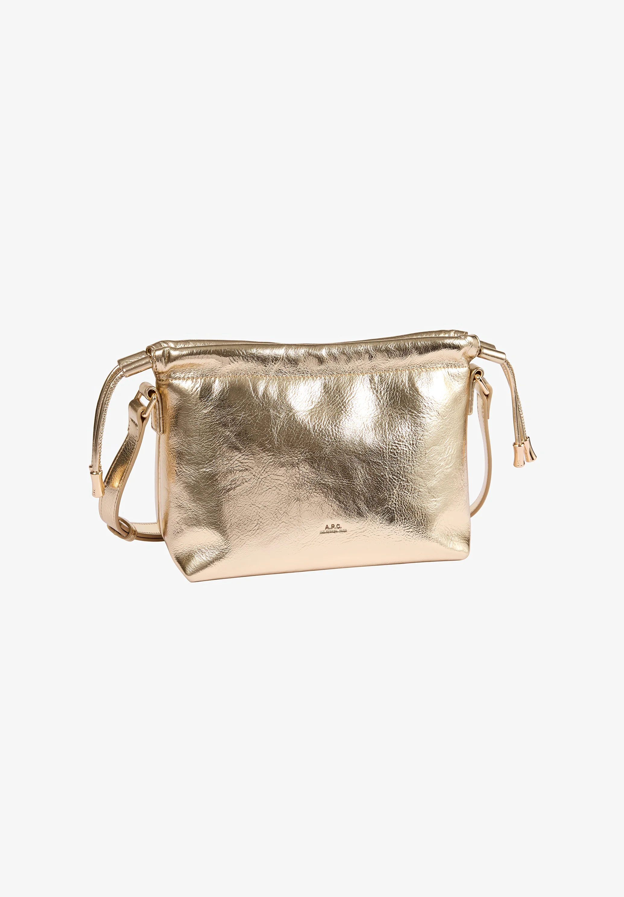 Sac Ninon Mini - Or pale