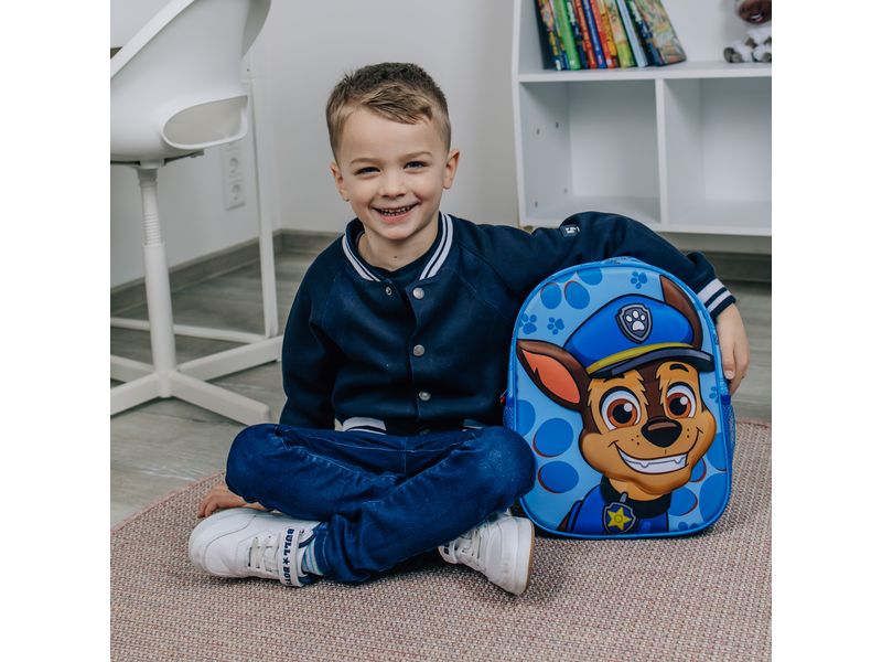 Scooli Rucksack 3D Paw Patrol Chase 7 l Ausflugrucksack für Kinder