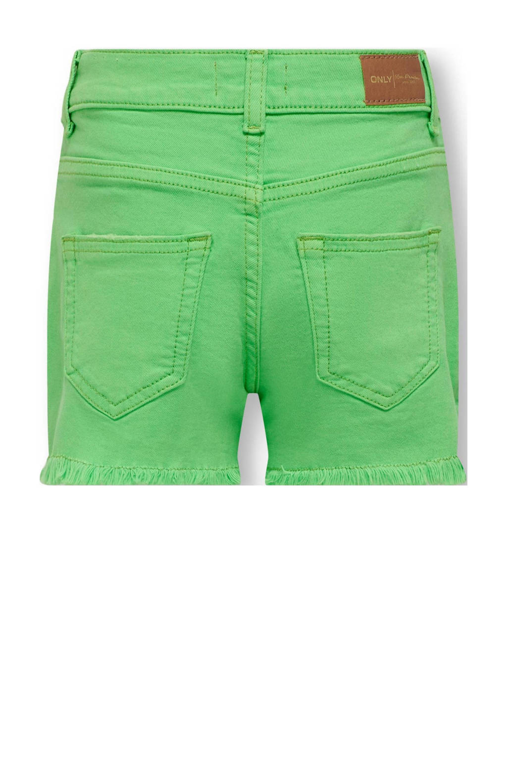ONLY short KOGROBYN met slijtage felgroen