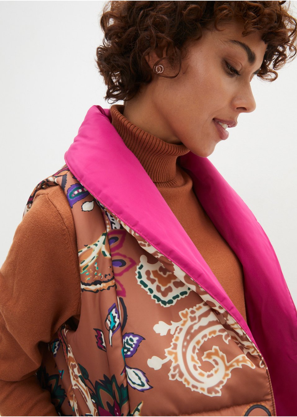 Veste sans manches matelassée