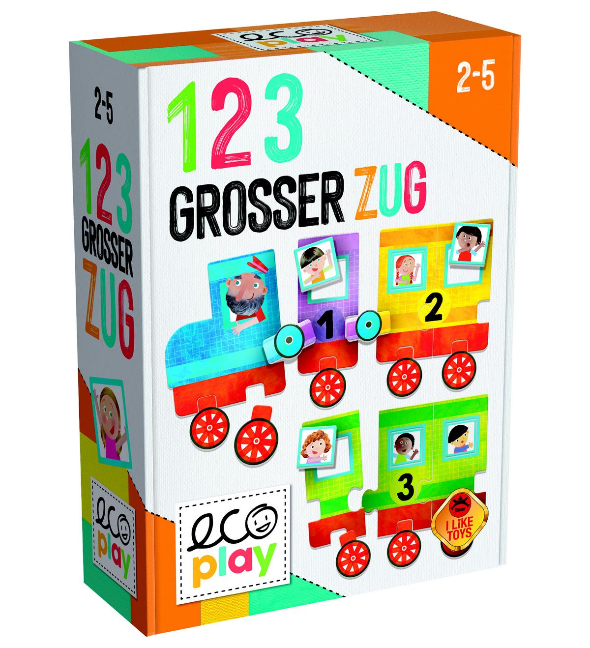 Headu Spielware eco play - 123 grosser Zug