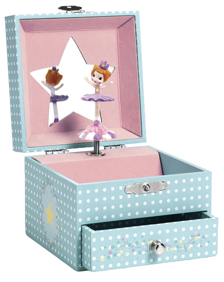 Musik-Schmuckkästchen ZARTE BALLERINA in mint