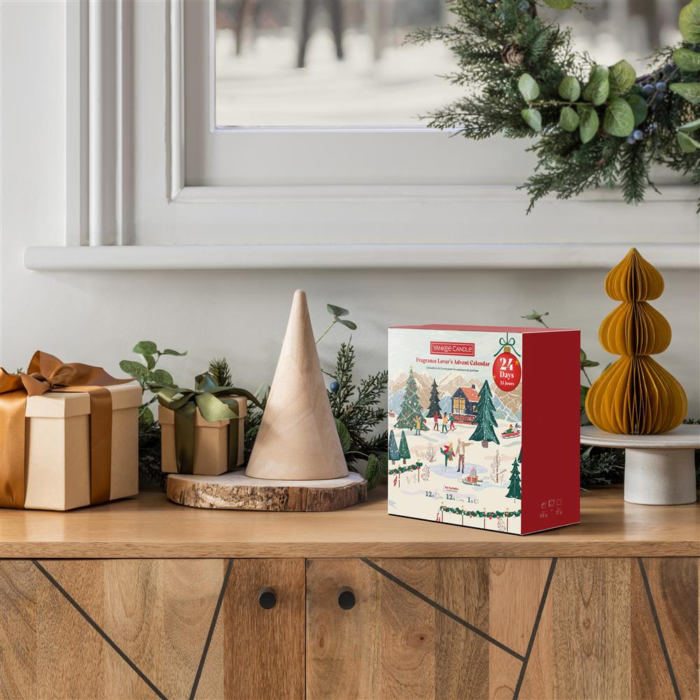 Advent Book Duft Kerzen Adventskalender Teelicht / Votivkerzen Weihnachts Kalender (10.26526.087E) - Aprés Ski