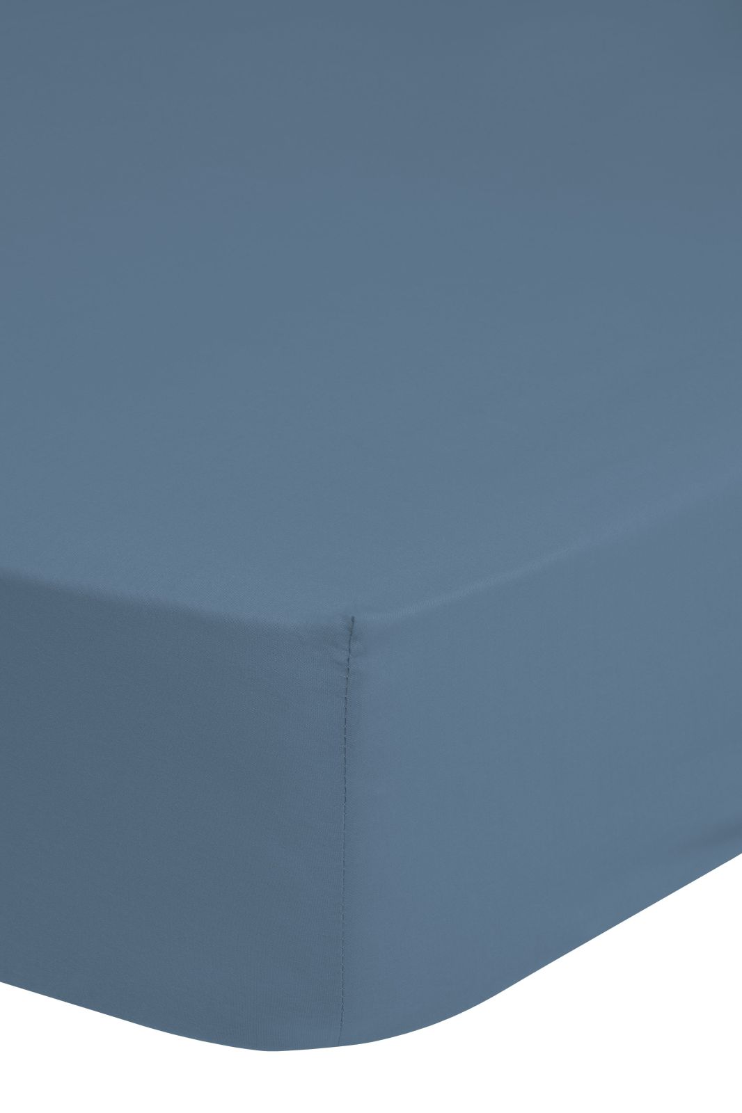 Satin-Spannbetttuch - hellblau - 90x200cm