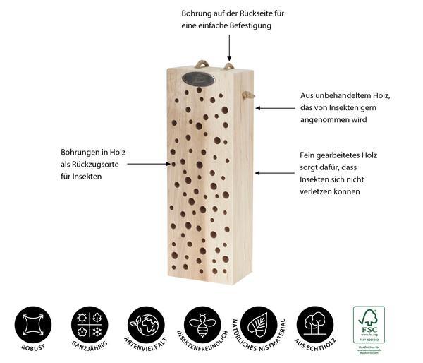 Dehner Natura Premium Insektenhotel Romina,
