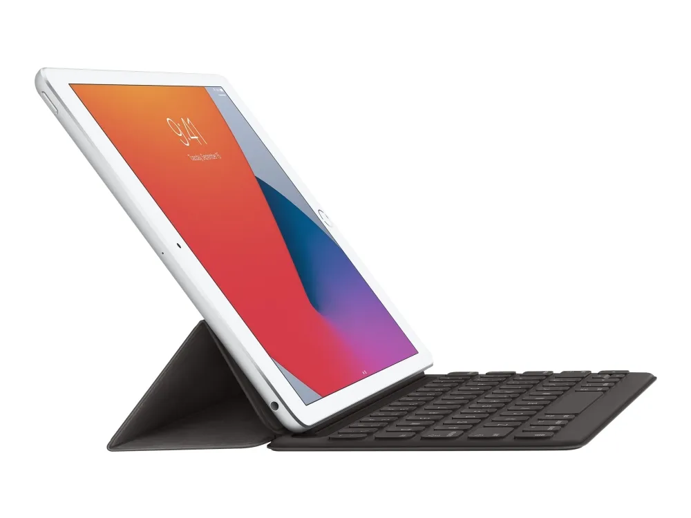 Apple Smart - Tastatur og folio-kasse - Apple Smart connector - QWERTY - for 10.2-inch iPad (7th generation, 8th generation, 9th generation); 10.5-inch iPad Air (3rd generation); 10.5-inch iPad Pro