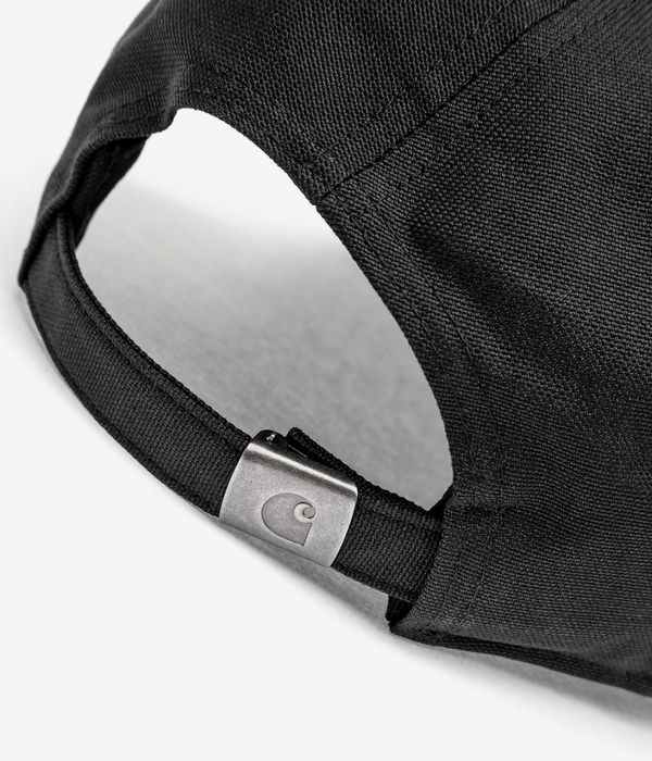 Carhartt WIP Canvas Script Cap (black white)