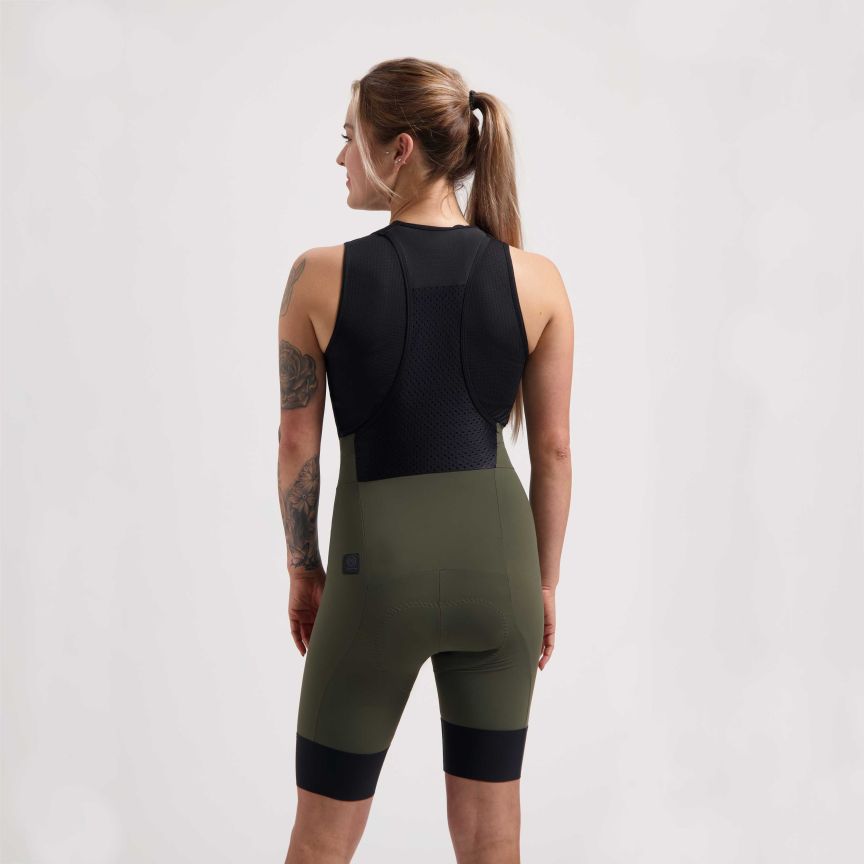 Rogelli Signature Bibshorts Dame Grøn