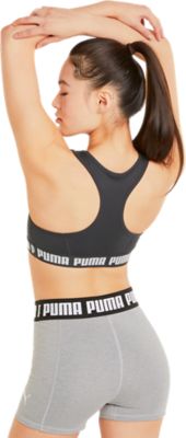 PumaMid Impact Puma Strong Bra PM - schwarz