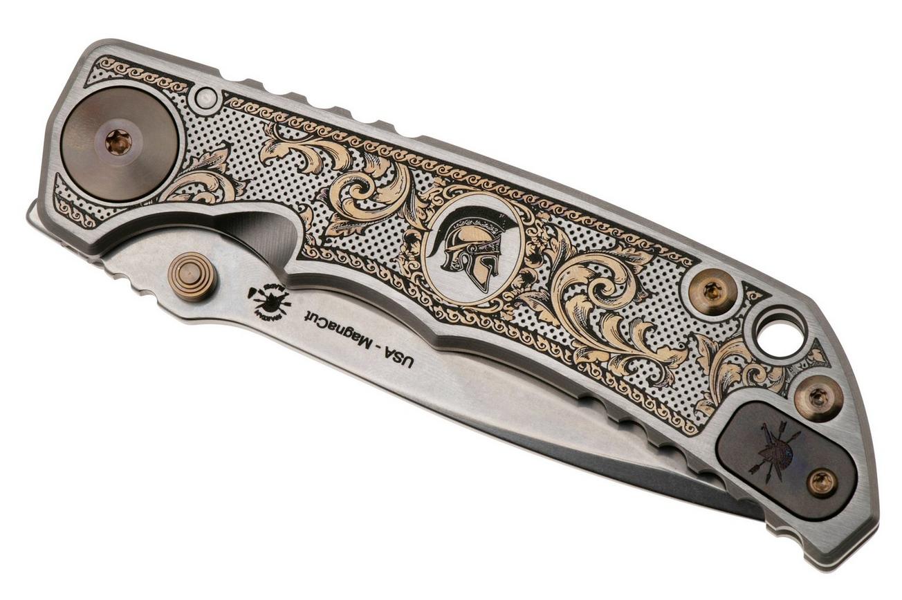 Spartan Blades Harsey Folder SF5FLRISHS Flourished 2023 Special Edition, zakmes, Bill Harsey design