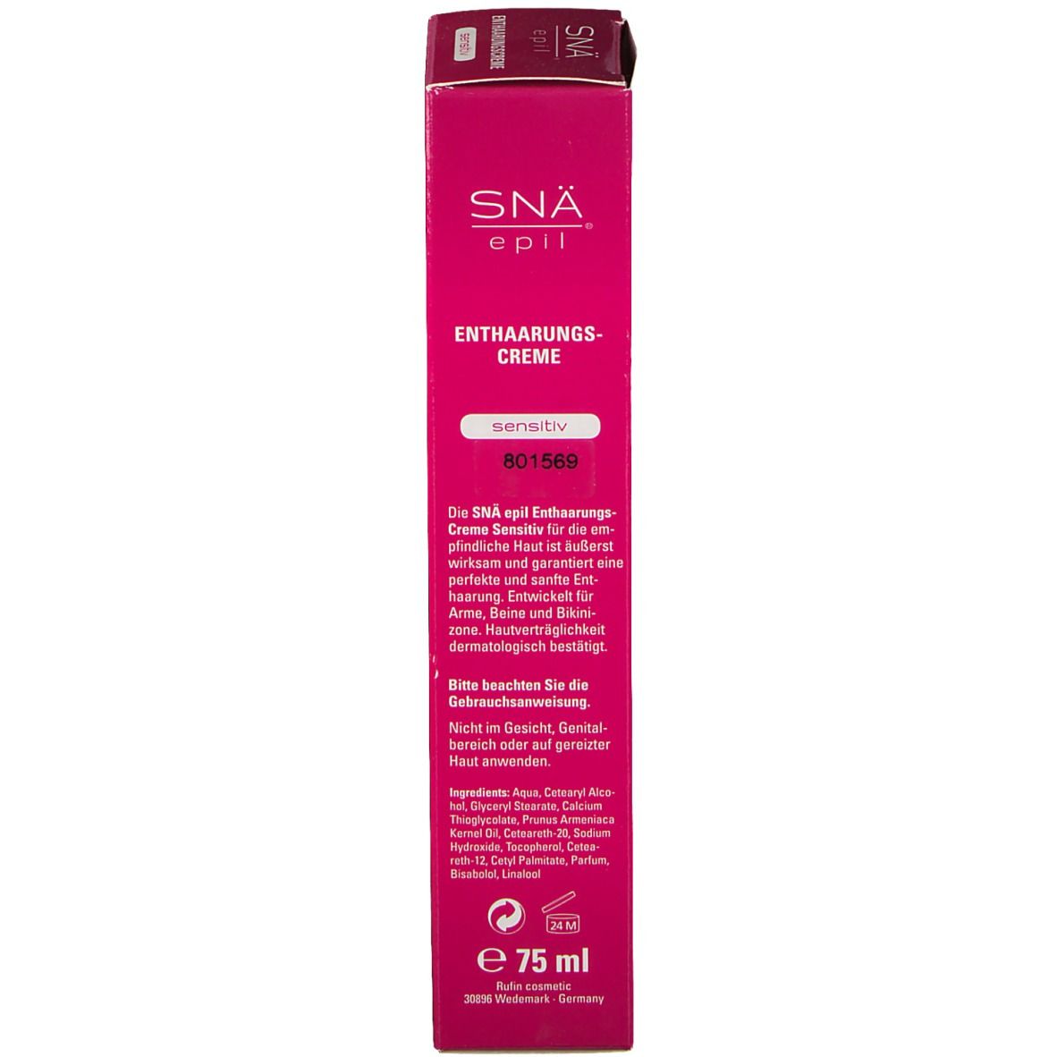 SNÄ® Epil Enthaarungs-Creme Sensitive
