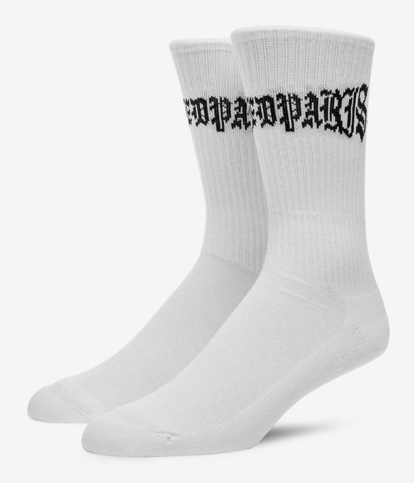 Wasted Paris London Cross Socken US 7-11 (white)