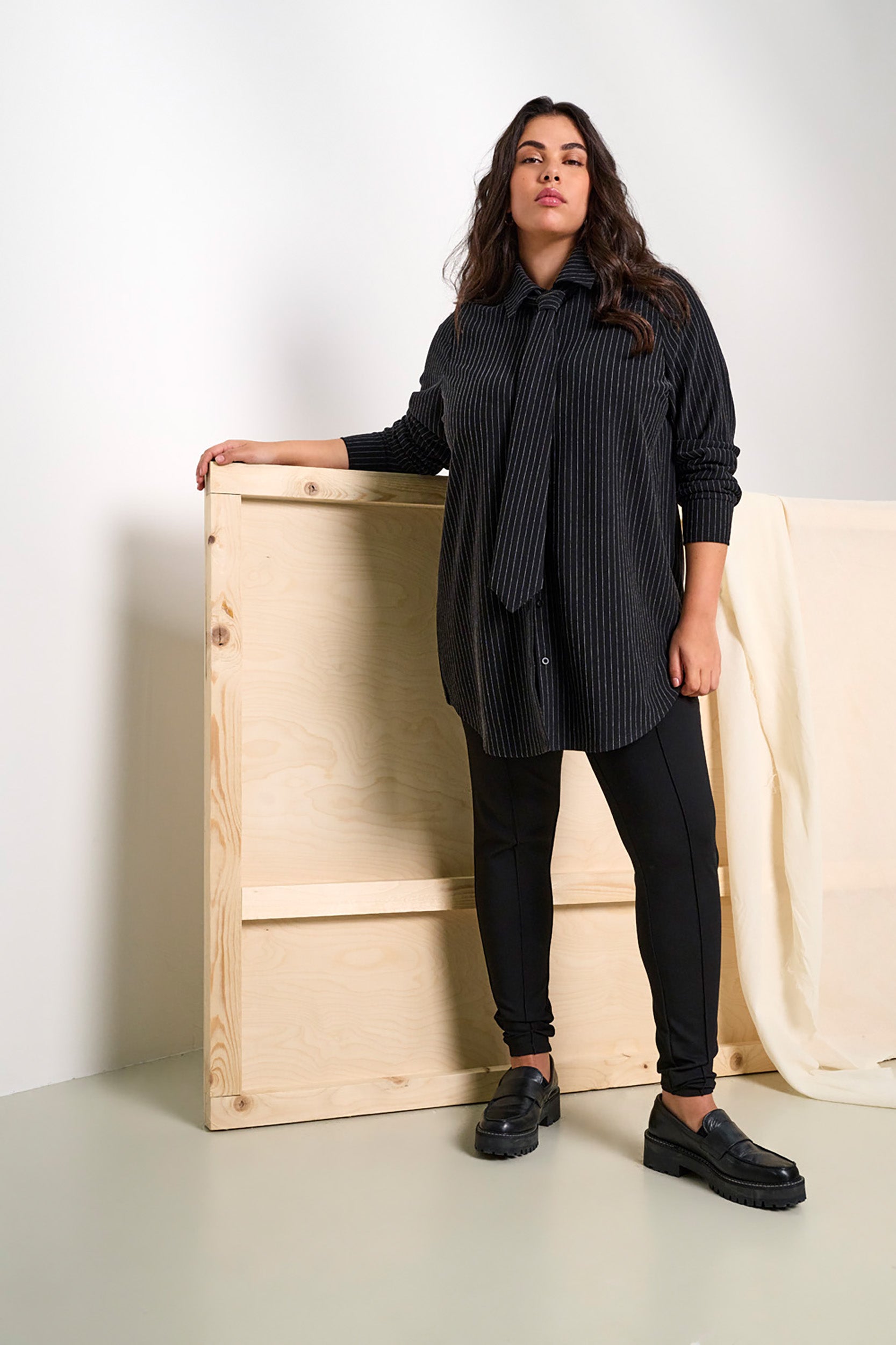 CARLISA Hemd Black