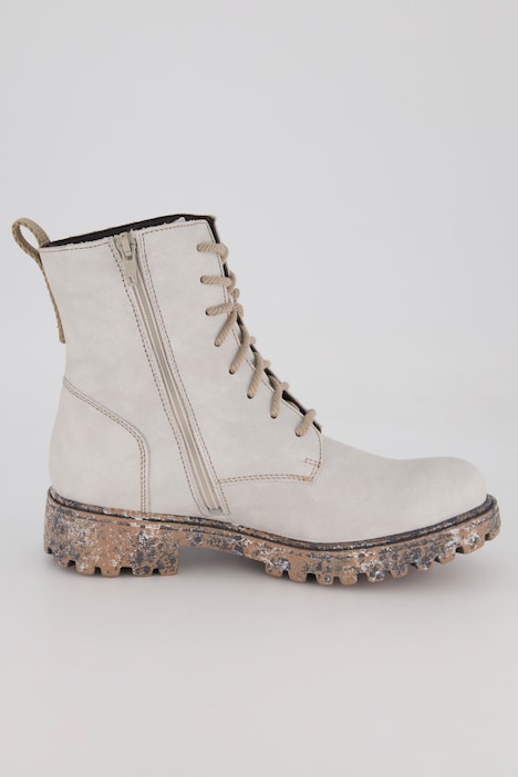 Josef Seibel Lederstiefel, Schnüroptik, Komfortweite