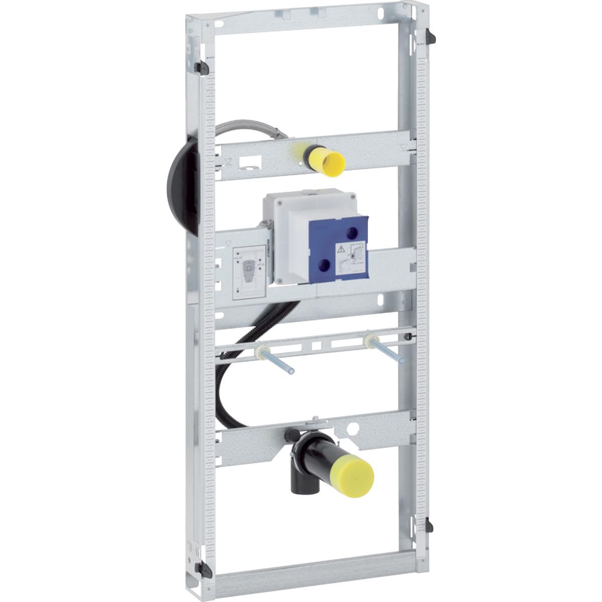 Geberit GIS urinoir element universeel m. sturing niet zichtbaar H114-132cm