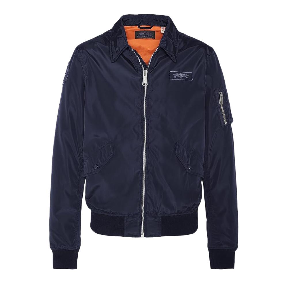 Schott Veste Bombers Marine Homme Schott Blouson Cwu