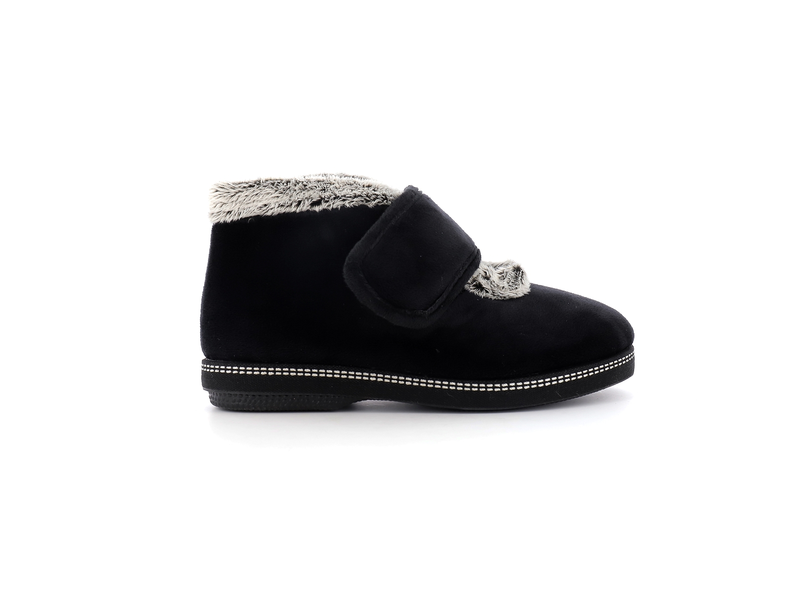 R brand-22W-298 Textile Velours Noir