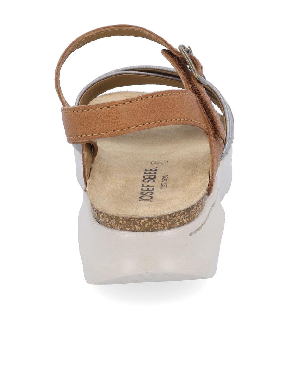 Sandale Celine 03, platin-kombi