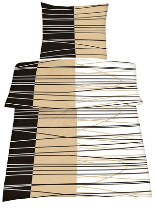 Microfaser Bettwäsche Archie 135 x 200 cm mehrfarbig
