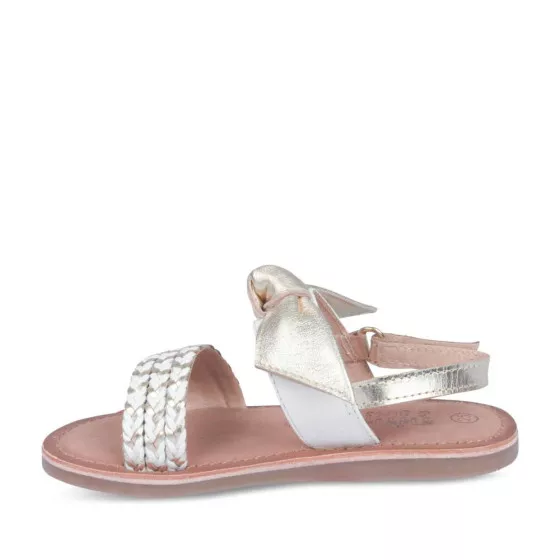 Sandales BLANC NINI & GIRLS CUIR