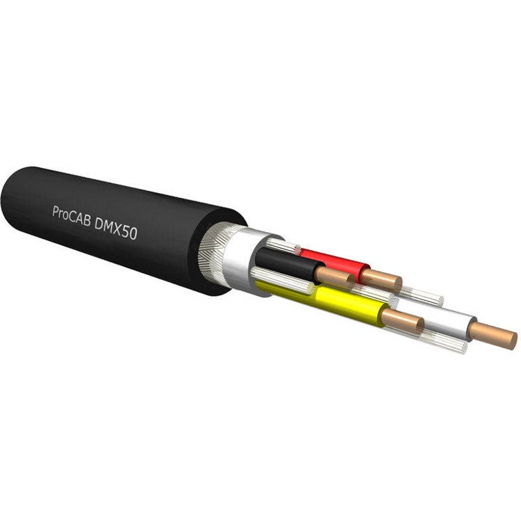 Procab DMX50 DMX kabel per meter