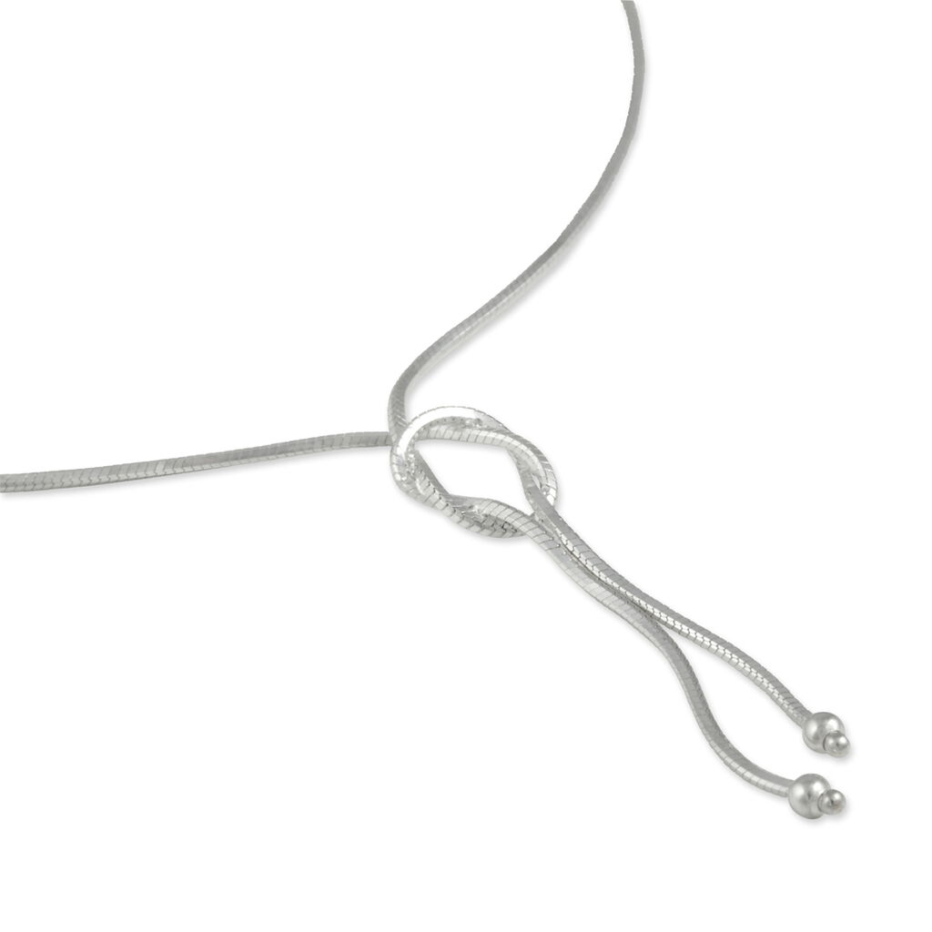 Collier Mariana Argent Blanc