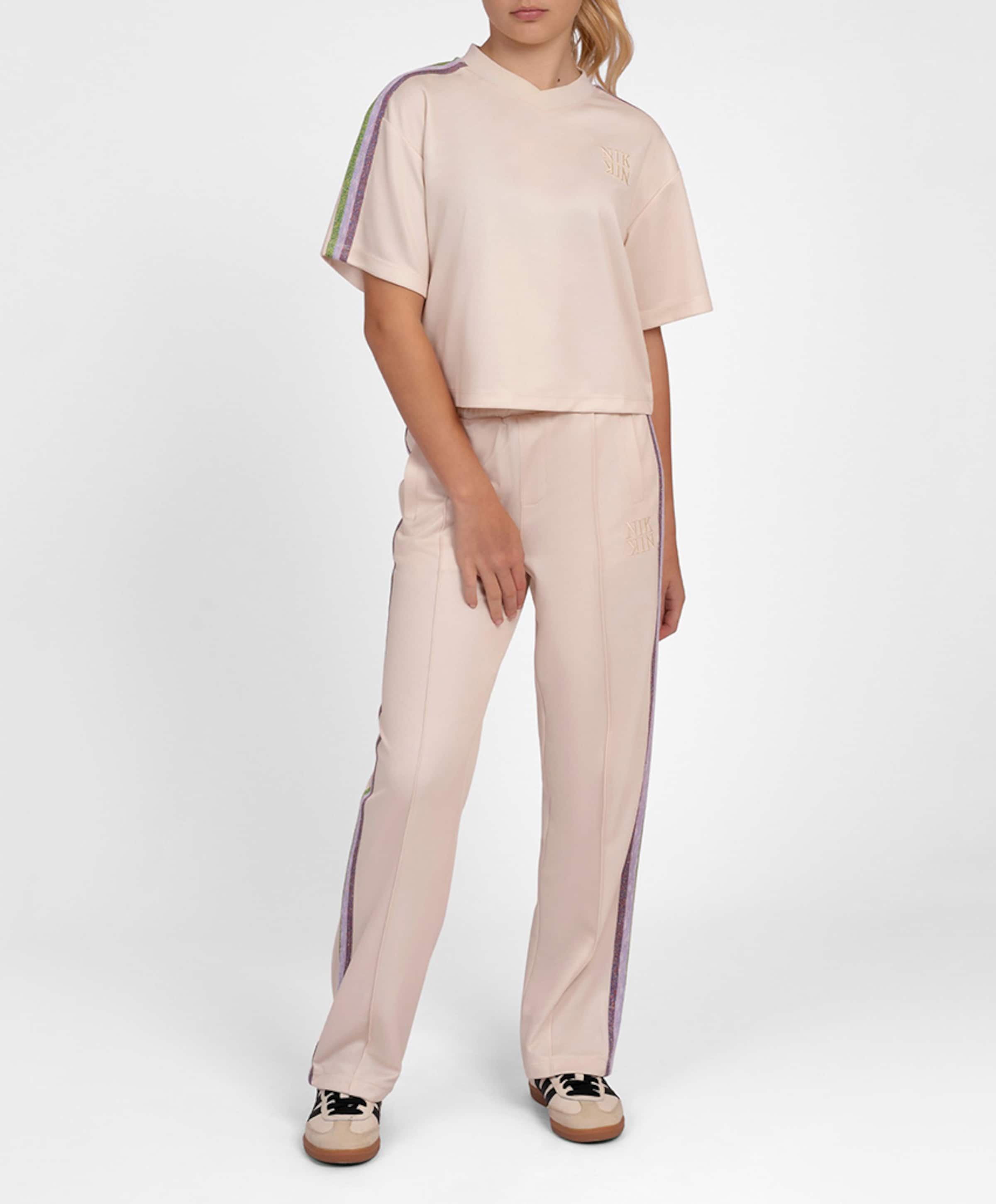 NIK & NIK Sallie Track Pants meisjes broek beige